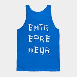 Eternal Entrepreneur : 4x3 Scribble Tank Top